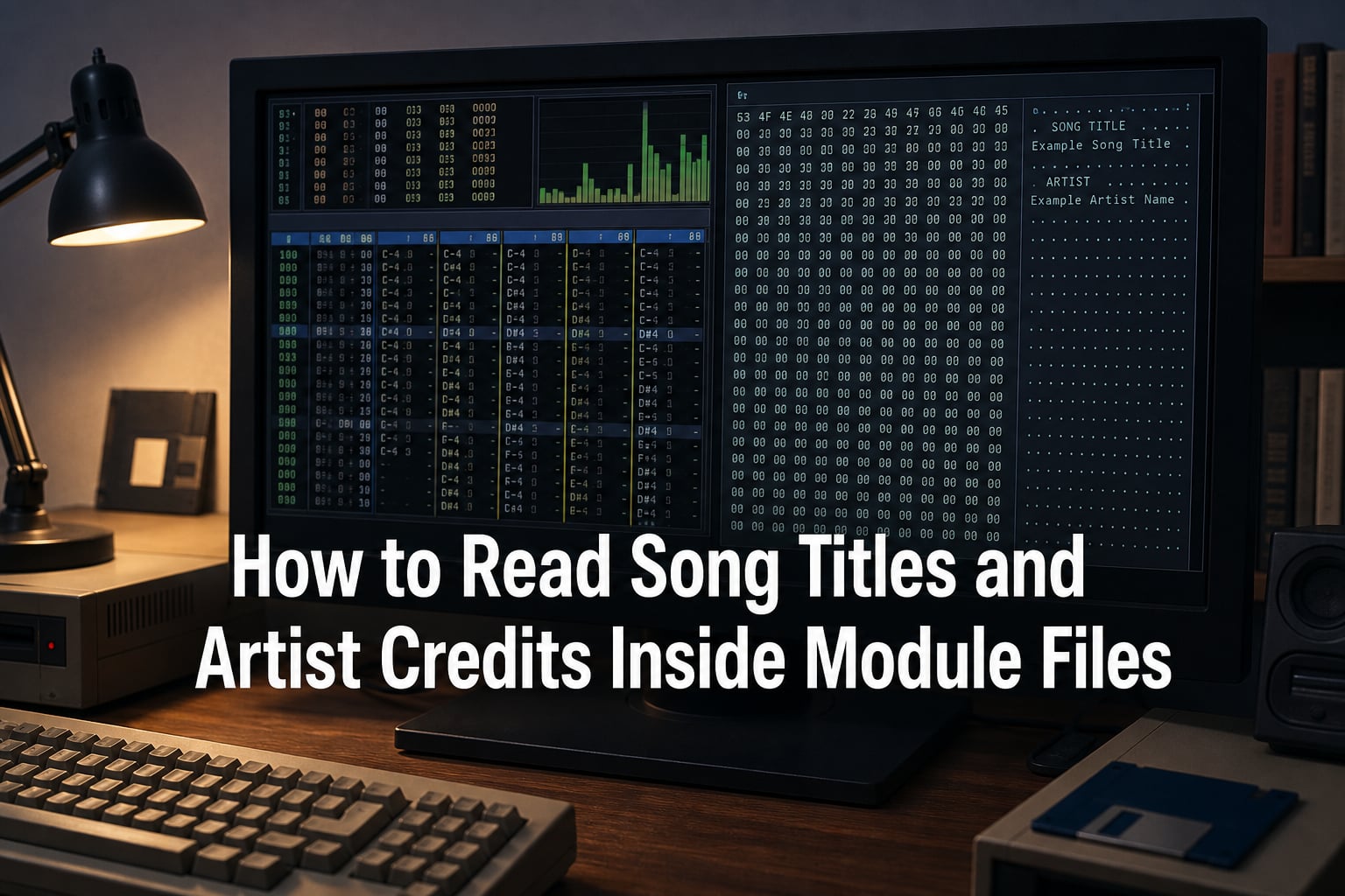 How to Read Song Titles and Artist Credits Inside Module Files
