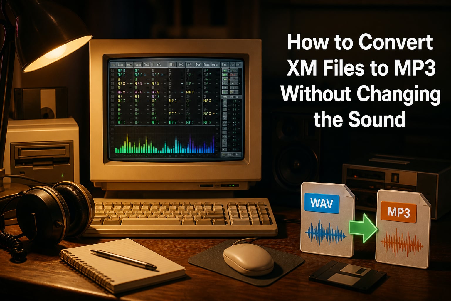 How to Convert XM Files to MP3 Without Changing the Sound