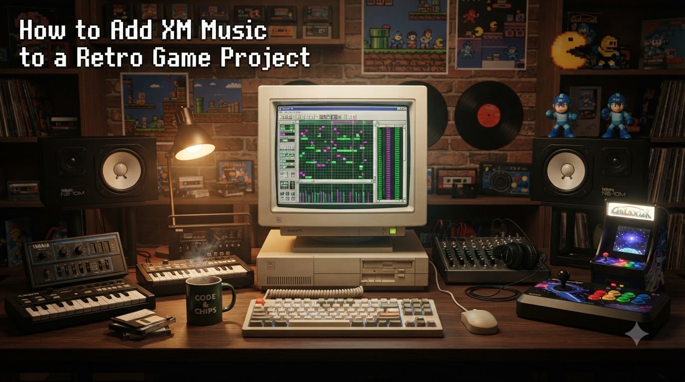 How to Add XM Music to a Retro Game Project