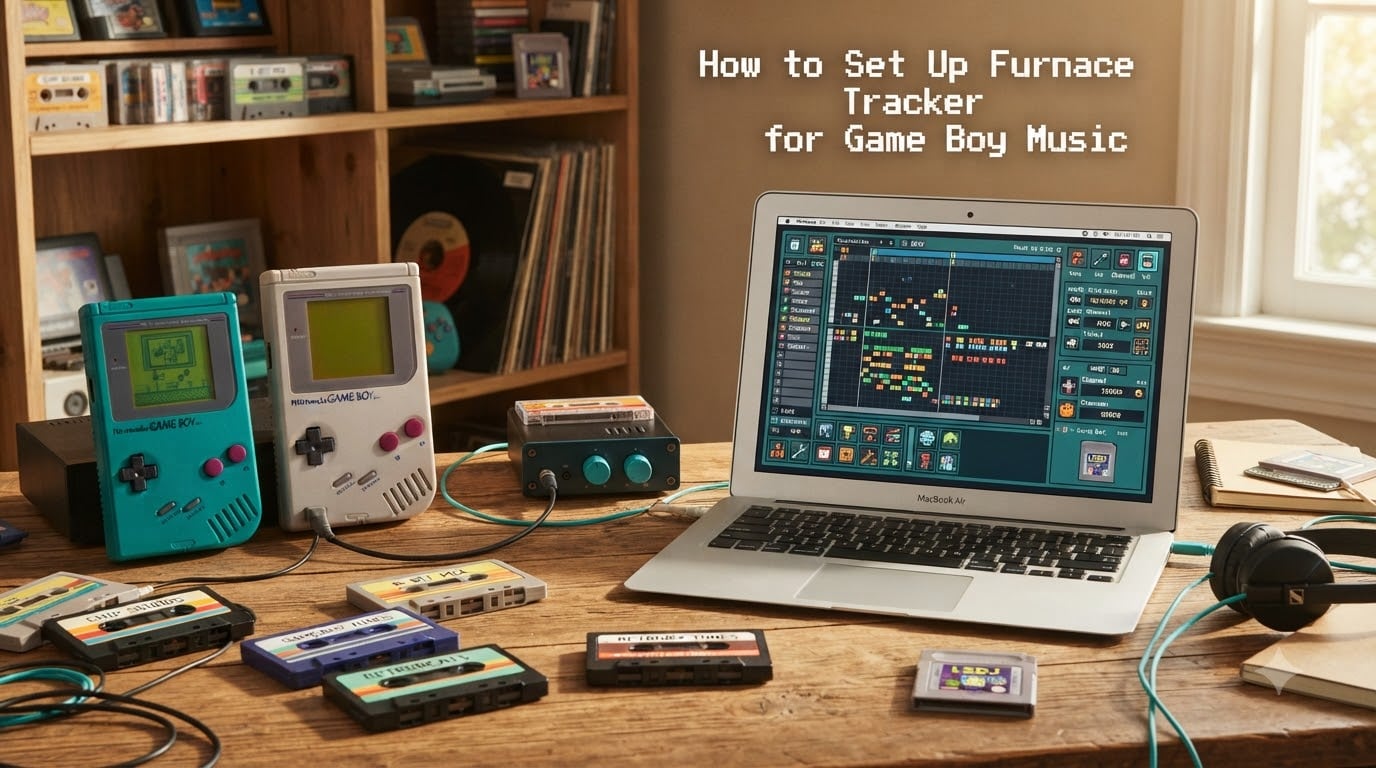 How to Set Up Furnace Tracker for Game Boy Music
