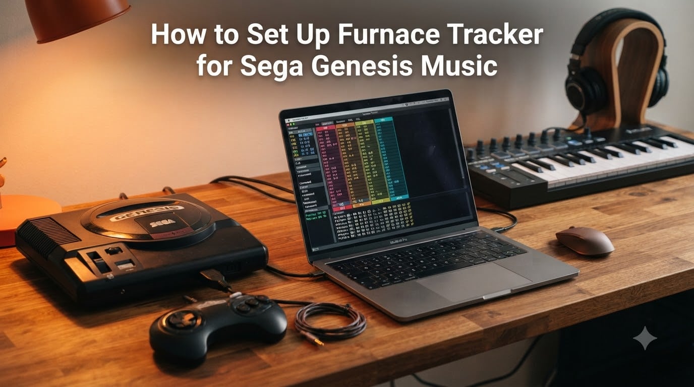 How to Set Up Furnace Tracker for Sega Genesis Music