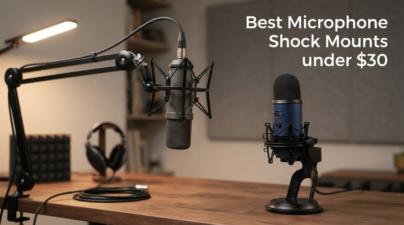 Best Microphone Shock Mounts under $30