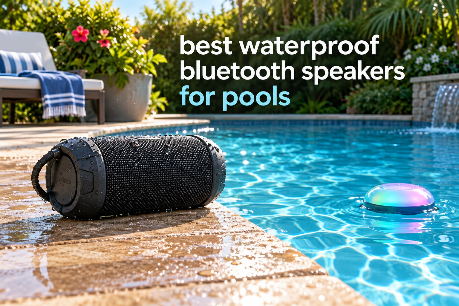 best waterproof bluetooth speakers for pools