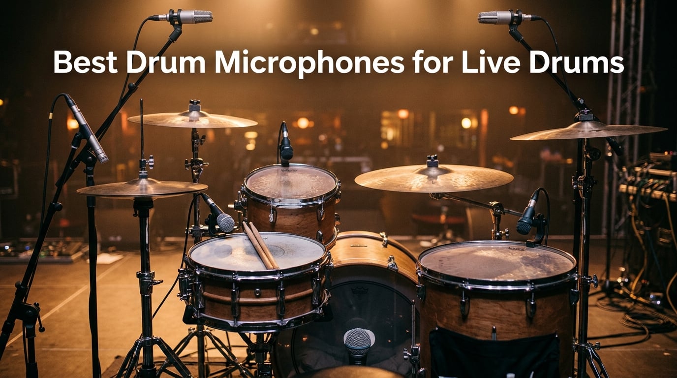 Best Drum Microphones for Live Drums