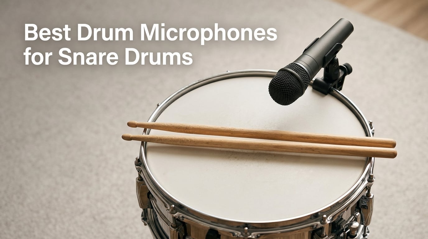Best Drum Microphones for Snare Drums