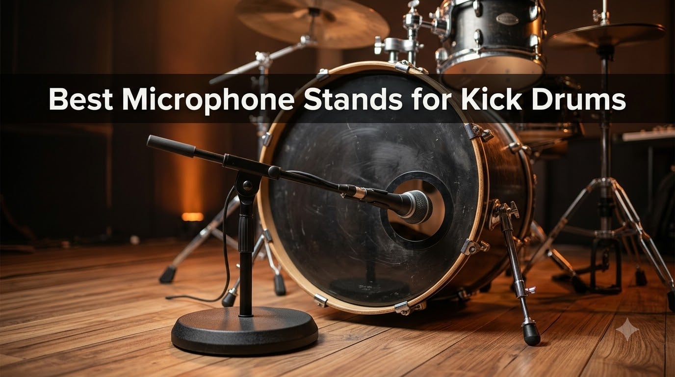 Best Microphone Stands for Kick Drums