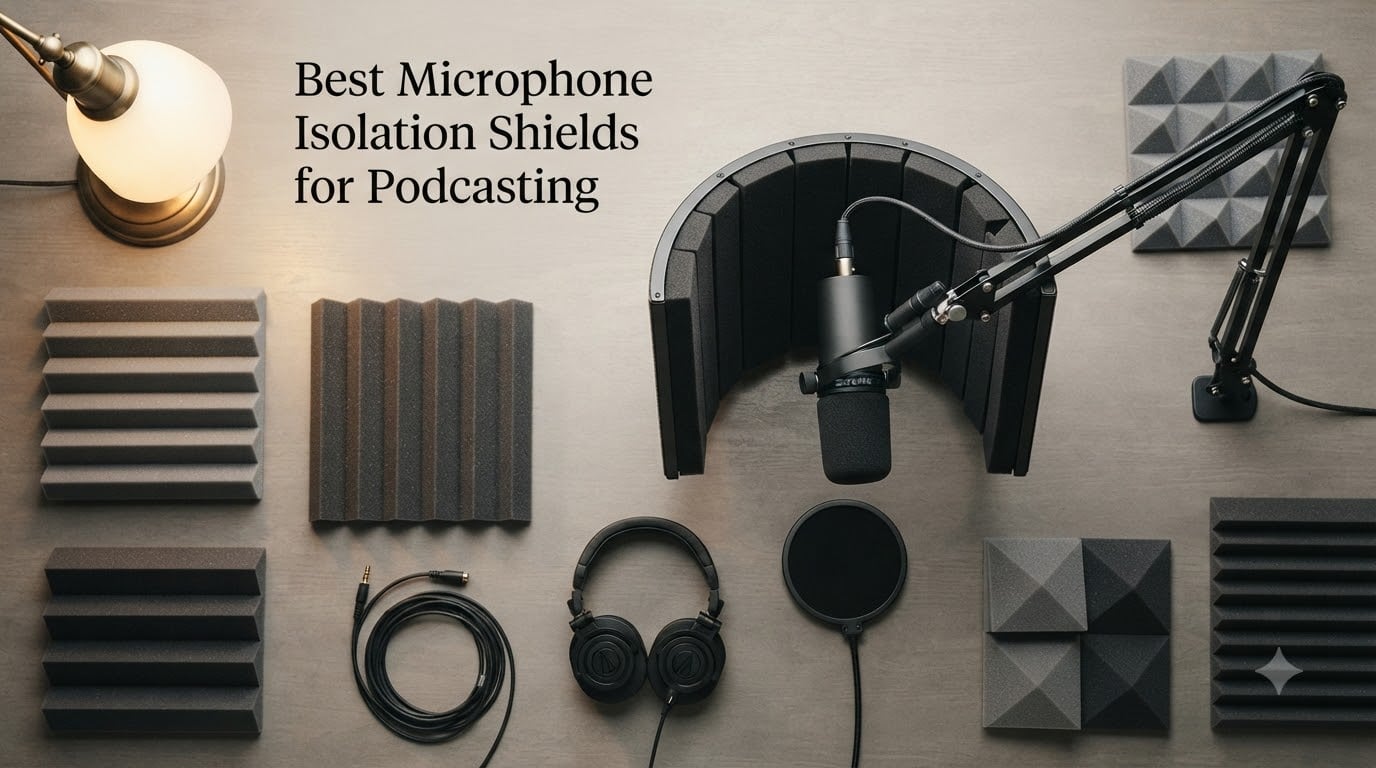 Best Microphone Isolation Shields for Podcasting