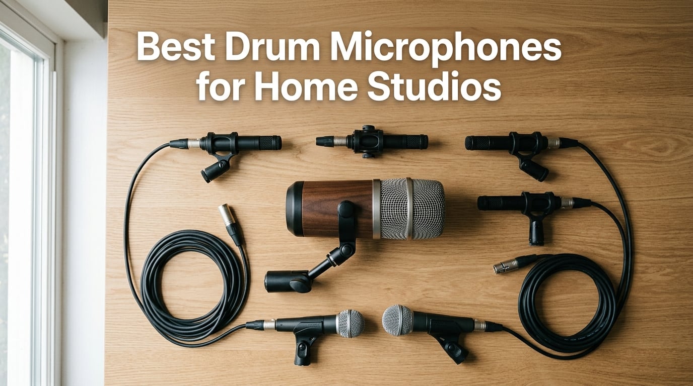 Best Drum Microphones for Home Studios