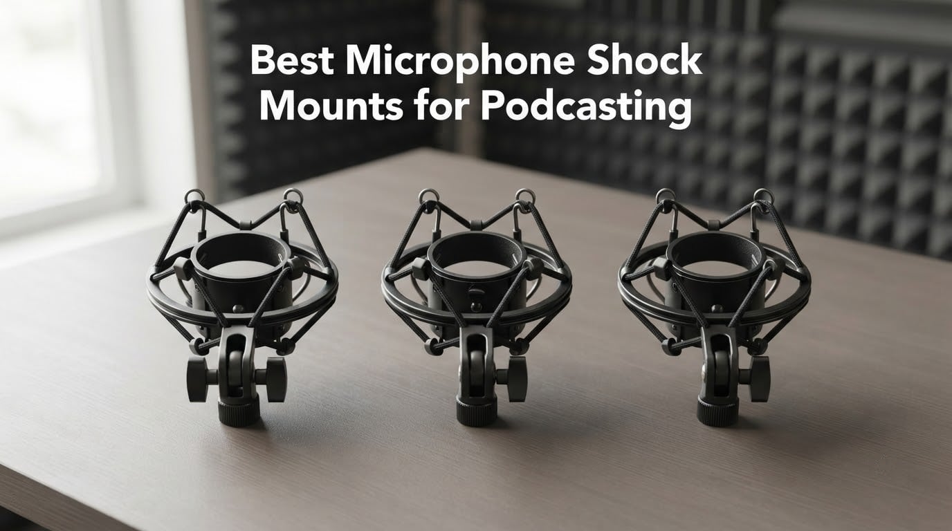 Best Microphone Shock Mounts for Podcasting