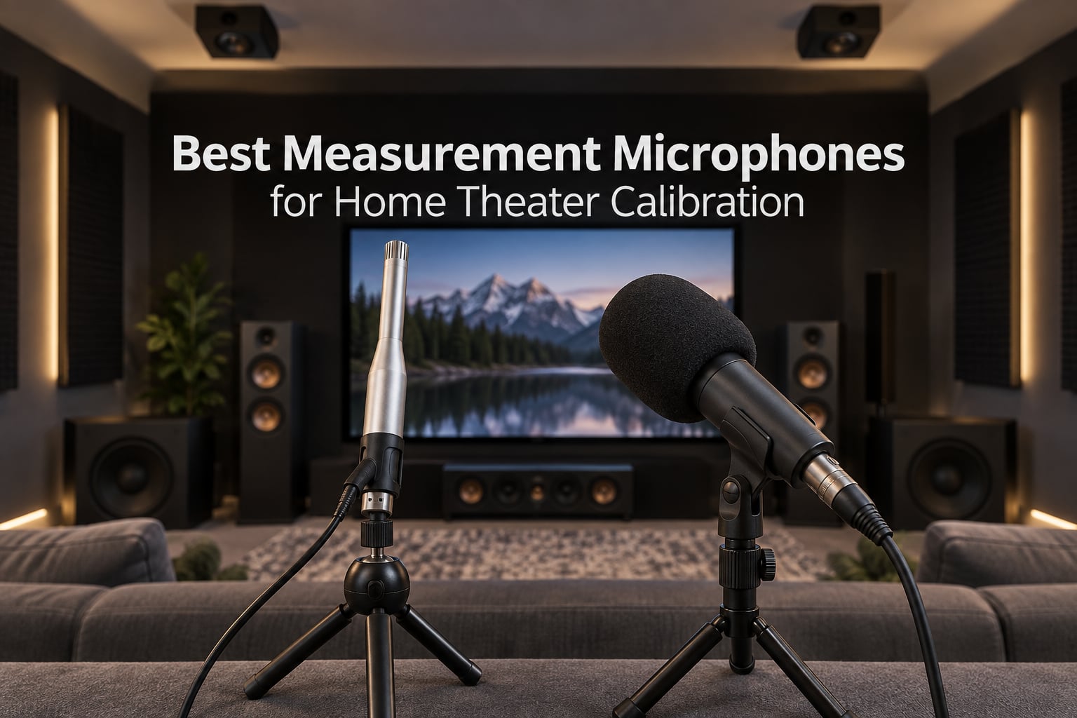 Best Measurement Microphones for Home Theater Calibration