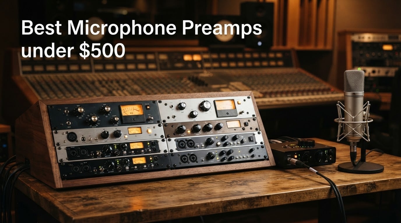Best Microphone Preamps under $500