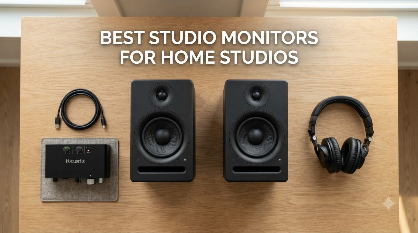 Best Studio Monitors for Home Studios
