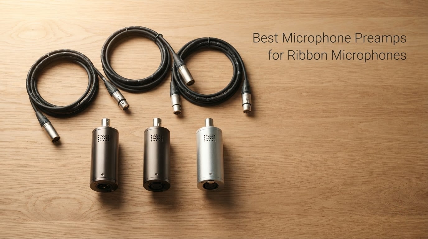 Best Microphone Preamps for Ribbon Microphones