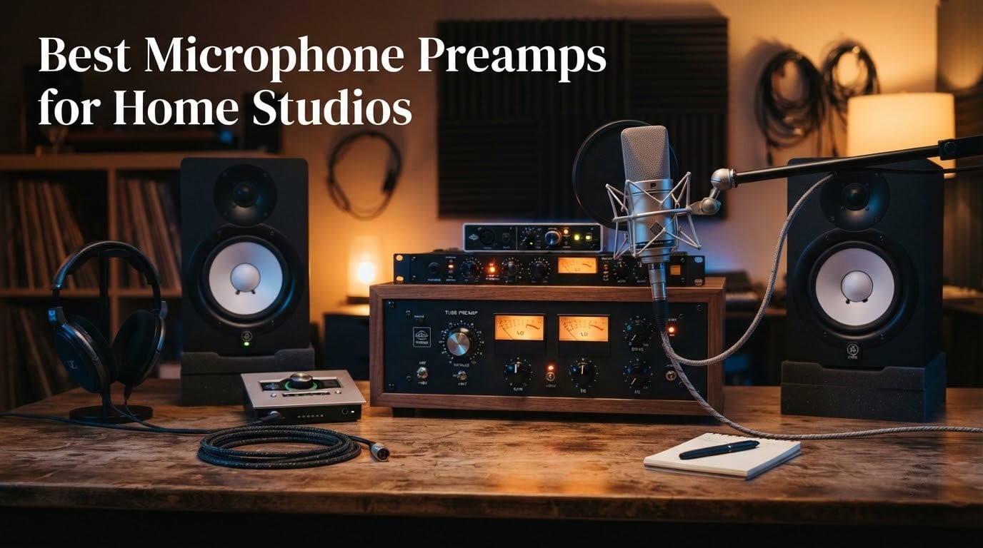 Best Microphone Preamps for Home Studios