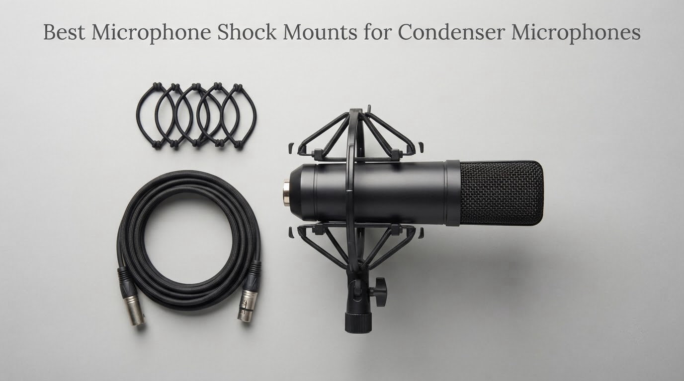 Best Microphone Shock Mounts for Condenser Microphones