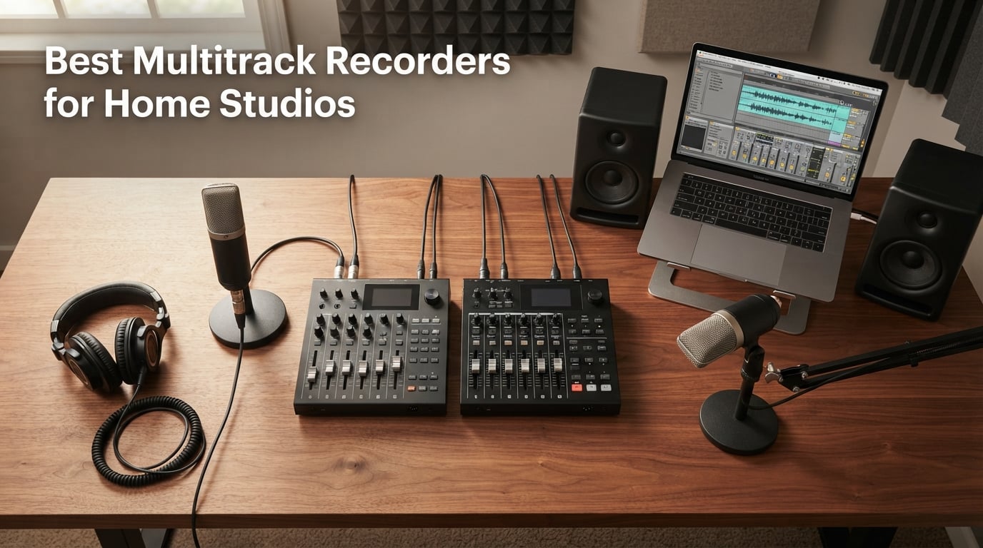 Best Multitrack Recorders for Home Studios