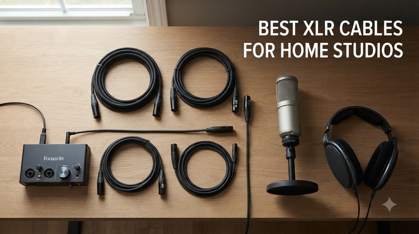 Best XLR Cables for Home Studios