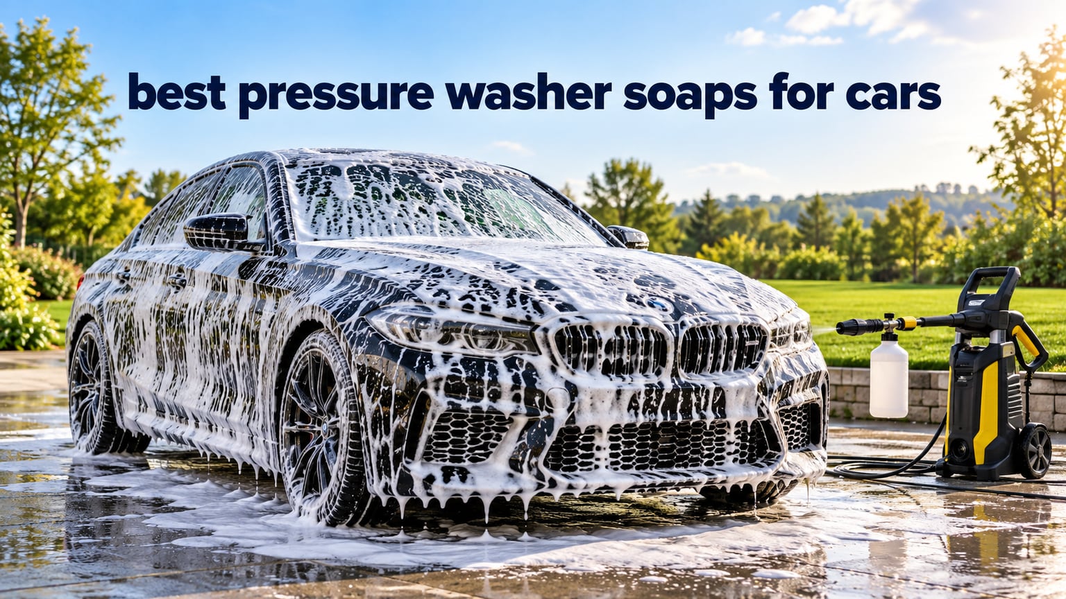 best pressure washer soaps for cars