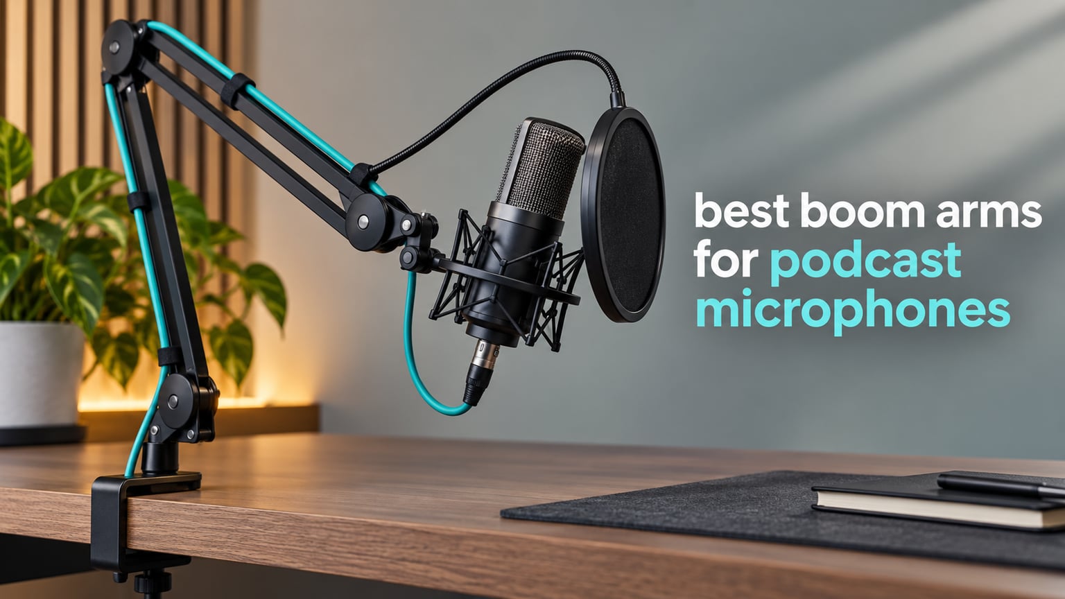 best boom arms for podcast microphones