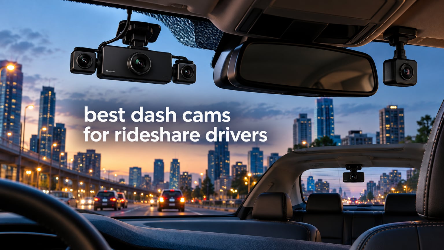 best dash cams for rideshare drivers