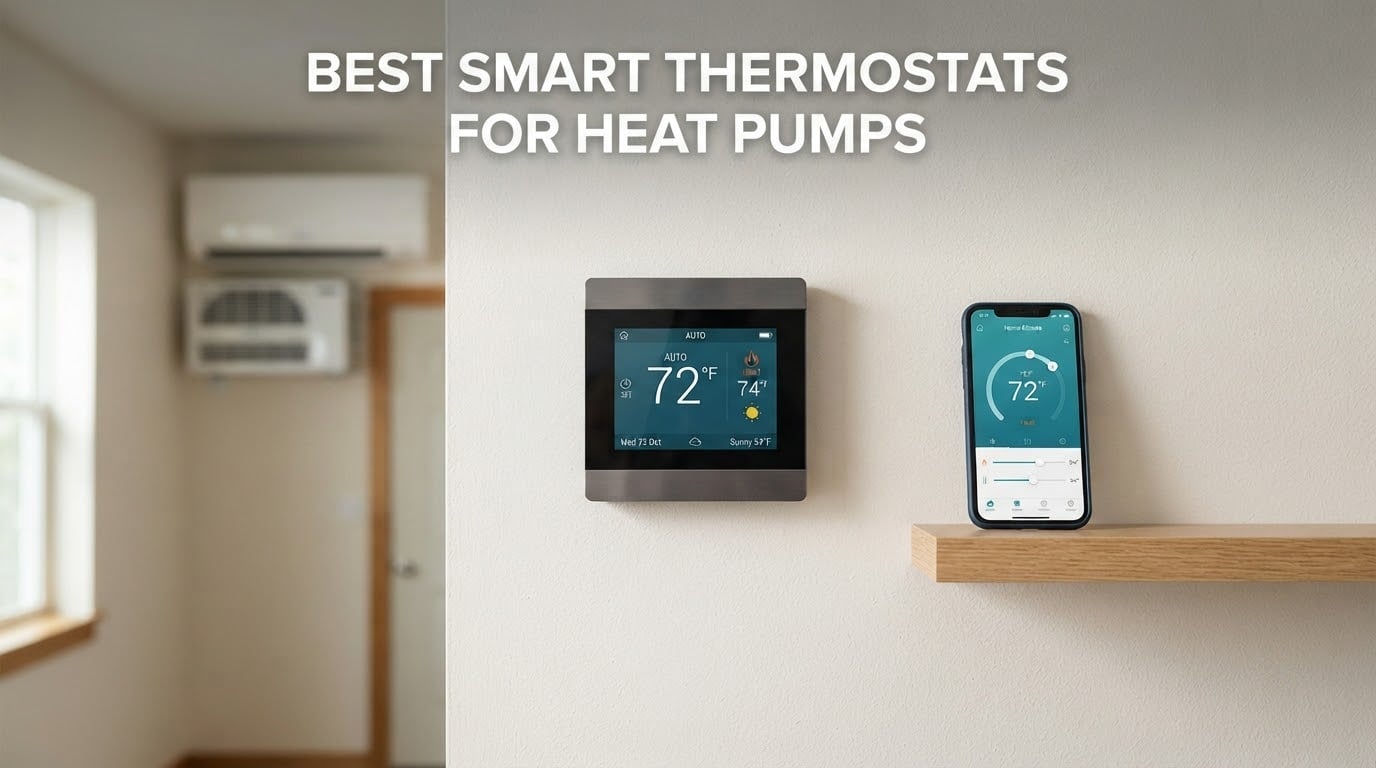 best smart thermostats for heat pumps