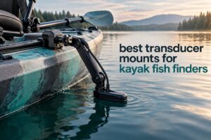 best transducer mounts for kayak fish finders