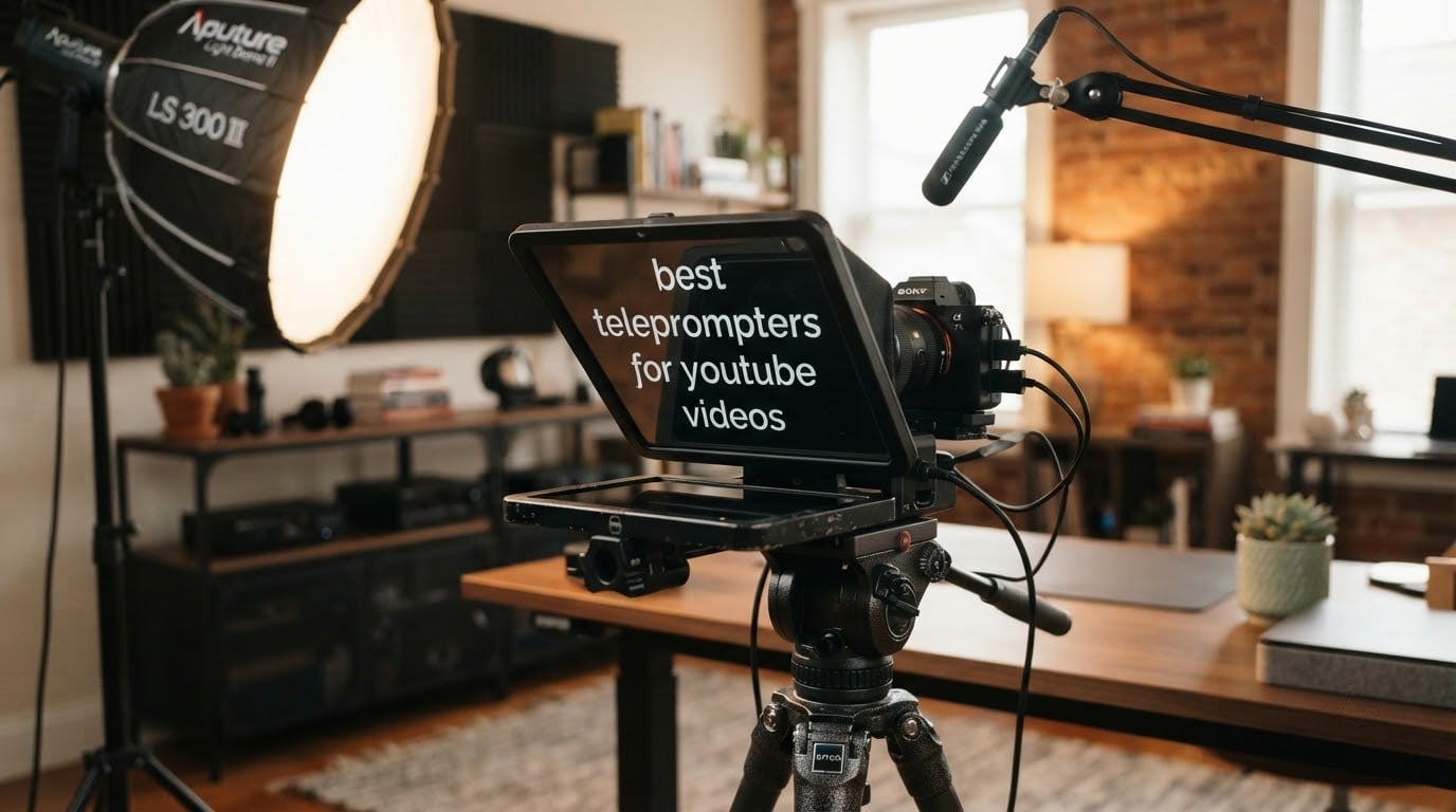 best teleprompters for youtube videos