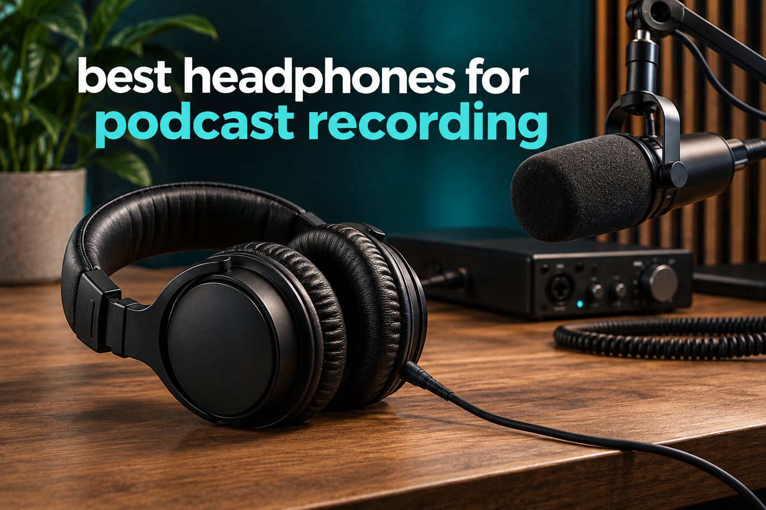 best headphones for podcast recording