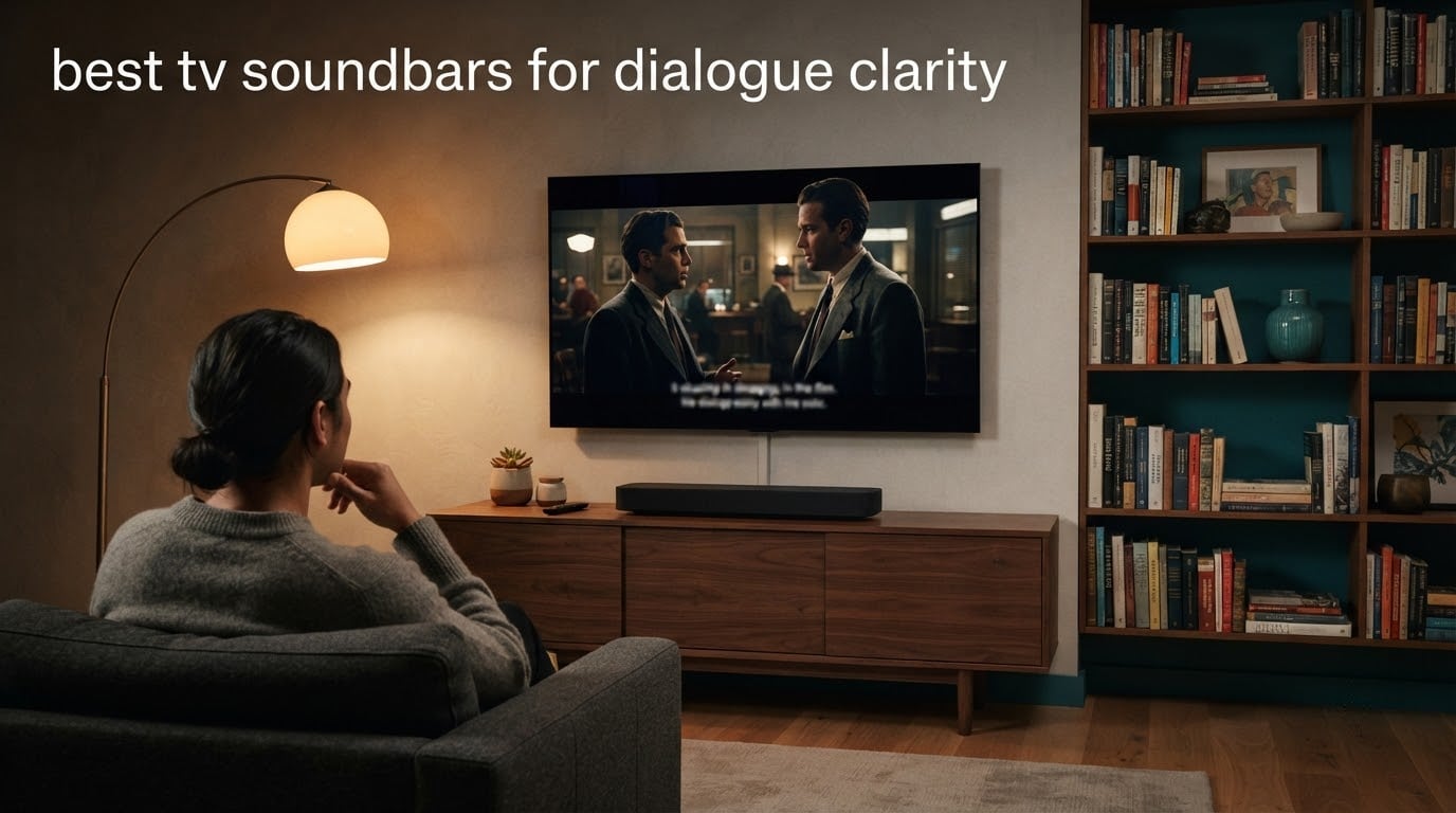 best tv soundbars for dialogue clarity