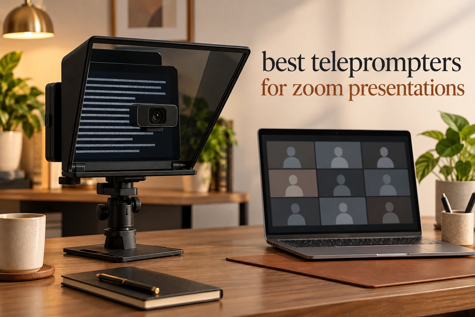 best teleprompters for zoom presentations
